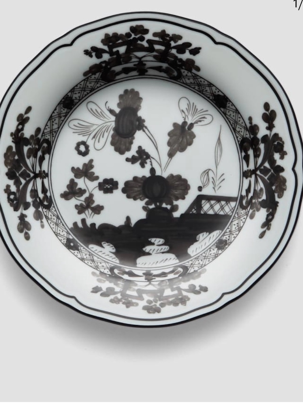 Ginori Oriente Salad Plate Albus set of 4 - Picture 2 of 2